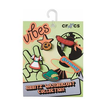 Crocs Germany Wanderlust Kollektion 5 Pack Jibbitz Dam Olika Färger | Sverige 0328HAPK